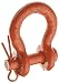 CM M346P Round Pin Midland Super Strong Anchor Shackle, Carbon, 1/4