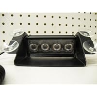 4 LED Tow Dash Car Blue Strobe Light