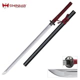 Shinwa Red Knight Katana Damascus
