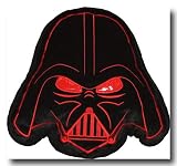 Darth Vader Head Shaped Throw Pillow