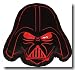 Darth Vader Head Shaped Throw Pillow