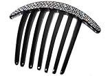 France Luxe French Twist Comb with Swarovski Pave