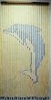 Dolphin Wooden Beaded Curtain
