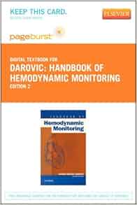 Handbook Hemodynamic Monitoring Handbook Hemodynamic Monitoring