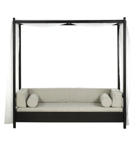 Rattan Daybed with Cushions