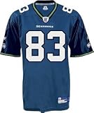 Seattle Seahawks Deion Branch Replica Youth Team Color Jersey, Size= Small