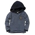 Junior J by Jasper Conran Navy striped hooded top