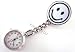 Produkt-Bild: Krankenschwesteruhr Schwesternuhr Pflegeruhr Smiley Weiss