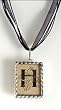 Monogram Pendant Necklace - H Monogram Pendant Necklace - H