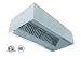 EconAir 10 ft. Wide Exhaust-Only Wall Canopy Hood with Built-in 3" Back Stand Off