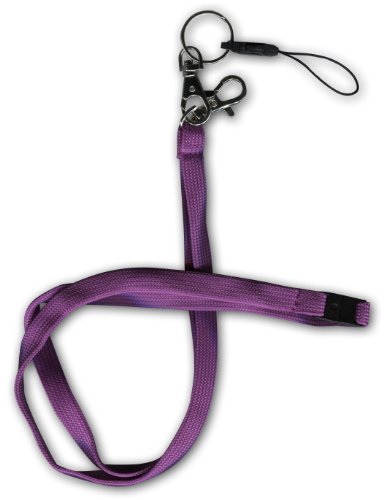 U-bop Slimline Neck Strap Lanyard , Purple