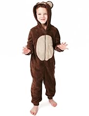 Hooded Monkey Fleece All-in-One