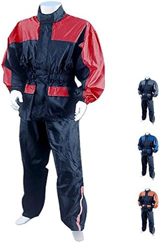 Motorcycle Rain Gear - Two Piece Rain Suit RS5031 3XL Orange