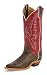 Women's JUSTIN BOOTS Cowboy Boots American Red Burnished Calf BRL314
