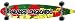 Paradise RASTA Longboard RANDAL KRYPTONICS CERAMIC 9x47