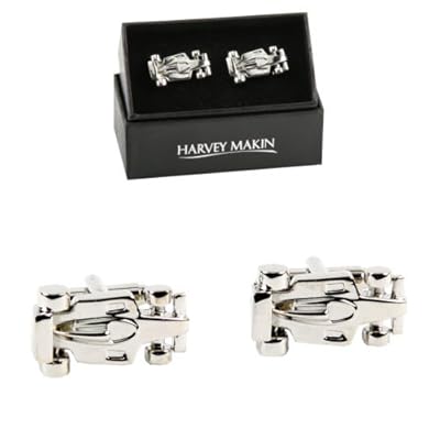 Sporting Cufflinks Birthday & Fathers Day Gift Ideas for Him Dad Men Grandad CL139C Racing Car