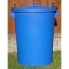 110 Litre blue Bin/refuse bin with lockable lid (made in the uk)