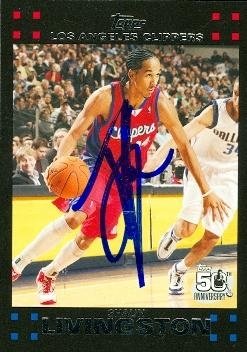 Shaun Livingston Autographed/Hand Signed Basketball Card (Los Angeles Clippers) 2007 Topps #48