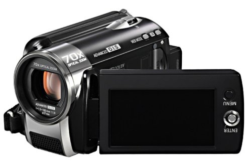 Panasonic SDR-H90 EG9-K SD/HDD Camcorder (SD/SDHC-Card, 80GB Festplatte, 70-fach opt. Zoom, 6,9 cm (2,7 Zoll) Display, Bildstabilisator) schwarz Panasonic SDR-H90 EG9-K SD/HDD Camcorder (SD/SDHC-Card, 80GB Festplatte, 70-fach opt. Zoom, 6,9 cm (2,7 Zoll) Display, Bildstabilisator) schwarz