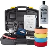 Auto Poliermaschine mit Nano Politur und Polierschwamm Set