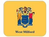 US State Flag - West Milford, New Jersey (NJ) Mouse Pad
