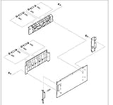 Hp Laserjet 9500 Rg5-6108-000cn Right Door Assembly