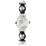 Sekonda Women's Quartz Watch with Mother of Pearl Dial Analogue Display and Silver Nylon Bracelet 4061.71
