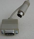 6.5 inch DB9 Serial Male to PS/2 Male Adapter – Used to hook up a DB9 Serial Mouse to a PS2 port – Gray