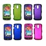 4 Pack of Rubberized Snap-On Cover Hard Protector Cases for Samsung Rogue U960 (Hot Pink, Purle, Blue, Neon Green)