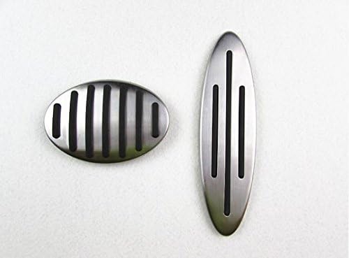 Qiankun O Drill Stainless Steel Plate Fuel Brake Pedal Cover For BMW MINI Cooper One Hatch Hardtop Countryman JCW R56 R60 61 F54 F55 56