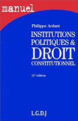 Institutions Politiques and Drot Constitutionnel