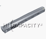 Long tubular battery with six slit-type contacts on side.