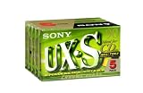 Sony UXS-E Audio-Kassetten (90 min) 5er-Pack - 