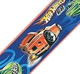 Hot Wheels Cars - Boys Room Blue Wall Paper Border