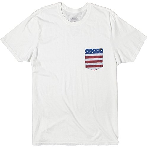 Rip Curl Mens Americana Custom Pocket Short-Sleeve Shirt