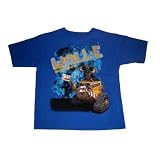 Disney's Pixar Wall-E Movie T-Shirt; Licensed Walle Movie Childs Size 5/6 Shirt for Kids (Great Gift Idea for Boys)