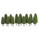 Spring Trees, Medium Green/4.5"-5.75" (14)
