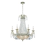 Eurofase Lighting 19353-012 Gold with Antique Silver / Antique Scavo Classics Victorian 9 Light Abig