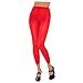 Red Footless Tights For Women - 1 Count - Premium Fabric For Ultimate Comfort - Bold & Versatile - Perfect For Fitness, Dance, & Everyday Wear, One Size Fits All