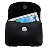 Horizontal Leather Case with Belt Clip/Loop for the HP iPAQ h1920 / h 1920