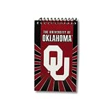 University of Oklahoma Sooners - Flip Style Spiral Paper Notebook