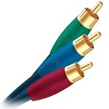 AudioQuest class G component video cable - RCA plugs 1.5m (4.92') 3-cable set