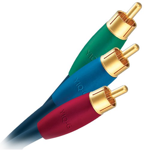 AudioQuest class G component video cable - RCA plugs 1.5m (4.92') 3-cable set