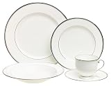 Mikasa Gothic Platinum 5-Piece Place Setting, Service for 1
