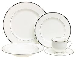 Mikasa Gothic Platinum 5-Piece Place Setting, Service for 1
