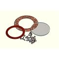 01549 - Wilesco ET - Wasserstandsglas, 4 mm St�rke, D=37 mm, mit Schrauben, Muttern und