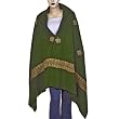 Women Gifts Embroidered Wool Shawls 80 x 40 inches