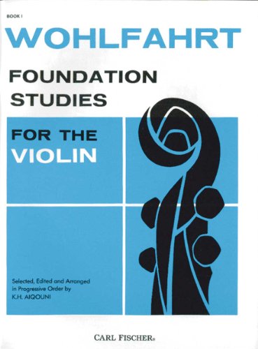 Foundation Studies for the Violin(Book 1)