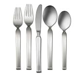 Oneida Simplicity 45-Piece Stainless Flatware Set, Service for 8