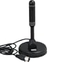 August DTA240 Antena de Alta Ganancia TDT (Televisi�n Digital Terrestre) - Antena Port�til Interior/Exterior para Receptor TDT USB / Televisi�n DVB-T / Radio DAB - con Base Magn�tico